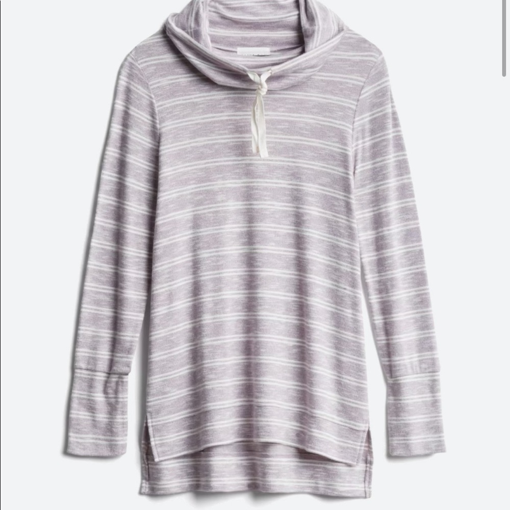 Lidy Cowl Neck Hi-Low Knit Top